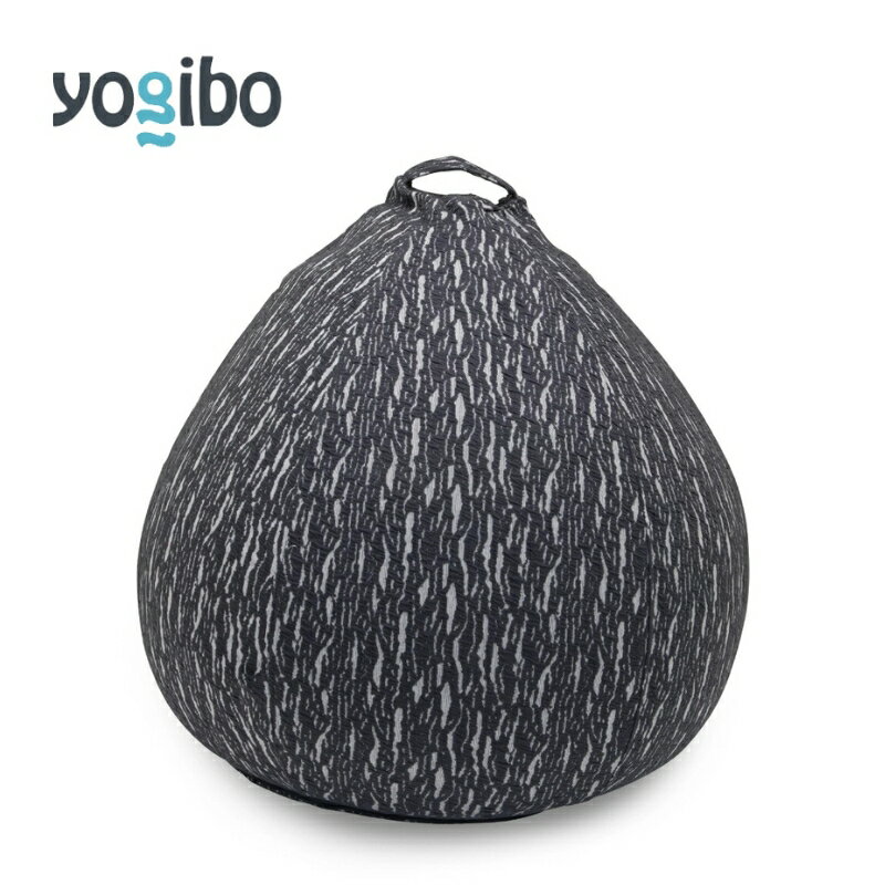 【ふるさと納税】Luxe Drop ダークグレー ヨギボー ラックスドロップ ビーズクッション クッション ビーズ 家具 インテリア ソファ ビーズチェア 持ち運び 持ち運びソファー 大阪 大阪府 岸和田市　お届け：入金確認後、約1ヶ月～2か月お時間を頂く場合があります