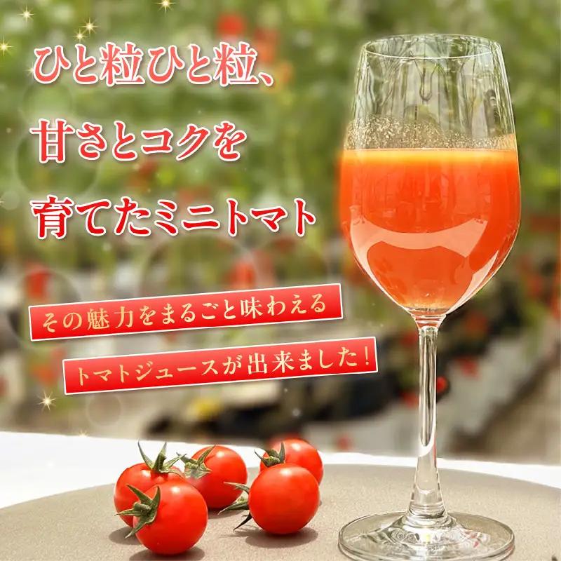トマトFarm早川 トマトジュース　200ml×9本｜甘い 野菜ジュース 知多市