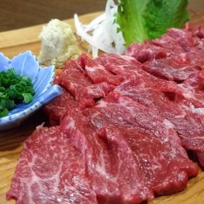 ふるさと納税 山鹿市 【毎月定期便】熊本馬刺し「なか園」厳選馬刺し　全12回 |  | 01