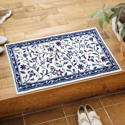 ふるさと納税 海南市 玄関マット　室内　60×110cm　ウィルトン織り　日本製　洗える　風水　モンテサラサ　