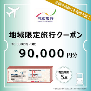 静岡県静岡市 日本旅行 地域限定旅行クーポン90,000円分