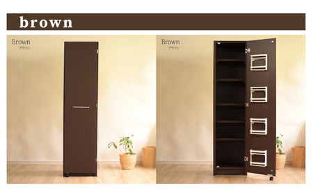 頑丈キッチンストッカー 幅45cm GK-45≪寄附者様組み立て品≫【ブラウン】2梱包 【幅45 キッチン 収納 ラック スリム ゴミ箱 食器棚 食料庫 食糧庫 棚 レンジ 台 パントリー 大容量 木