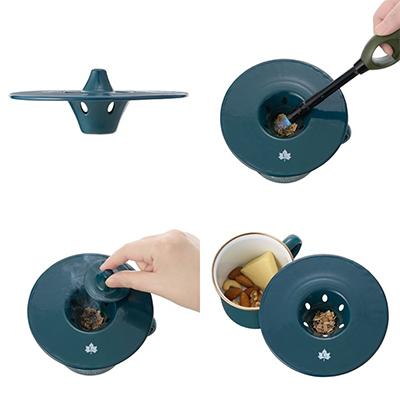 ふるさと納税 城陽市 LOGOSの森林 ちょっとスモークするリッド 自宅やアウトドアでお手軽に燻製体験!　81280070 |  | 01