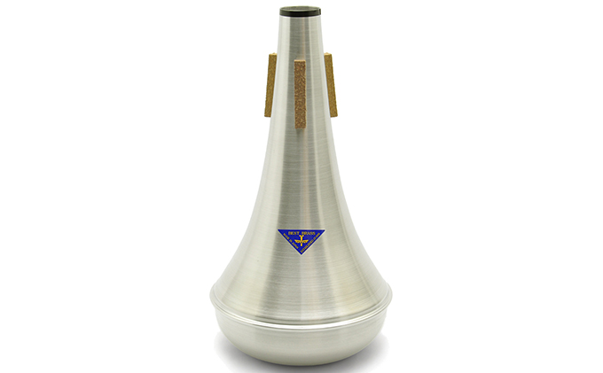 Straight Aluminum/ストレート (ミュート)　- バストロンボーン用　STBT-AL 民芸品 工芸品