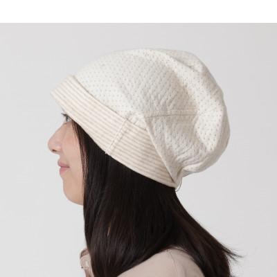 ふるさと納税 豊中市 【ナチュラル】オーガニックコットンドットワッチ