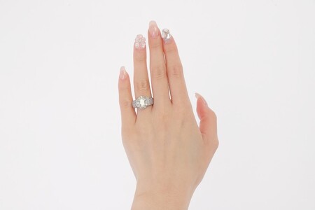 【ふるなび限定】【一点もの】ダイヤモンド（1.501ct）プラチナリング　R127　K06150-H　FN-Limited-SP