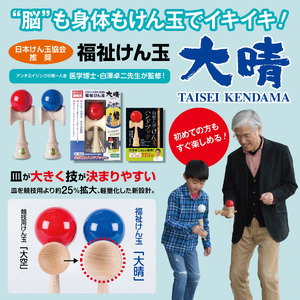 福祉けん玉「大晴」ピンク_F115
