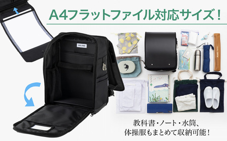 【4色から選べる】NuLAND ランドセル QUARTECH＜クアルテック＞モデル 1個【ブラック】/軽量 入学祝い ギフト