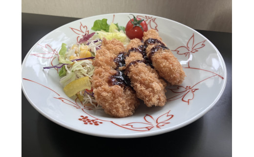伊万里焼 うこぎ（黒・赤）スーププレート H1058_イメージ2
