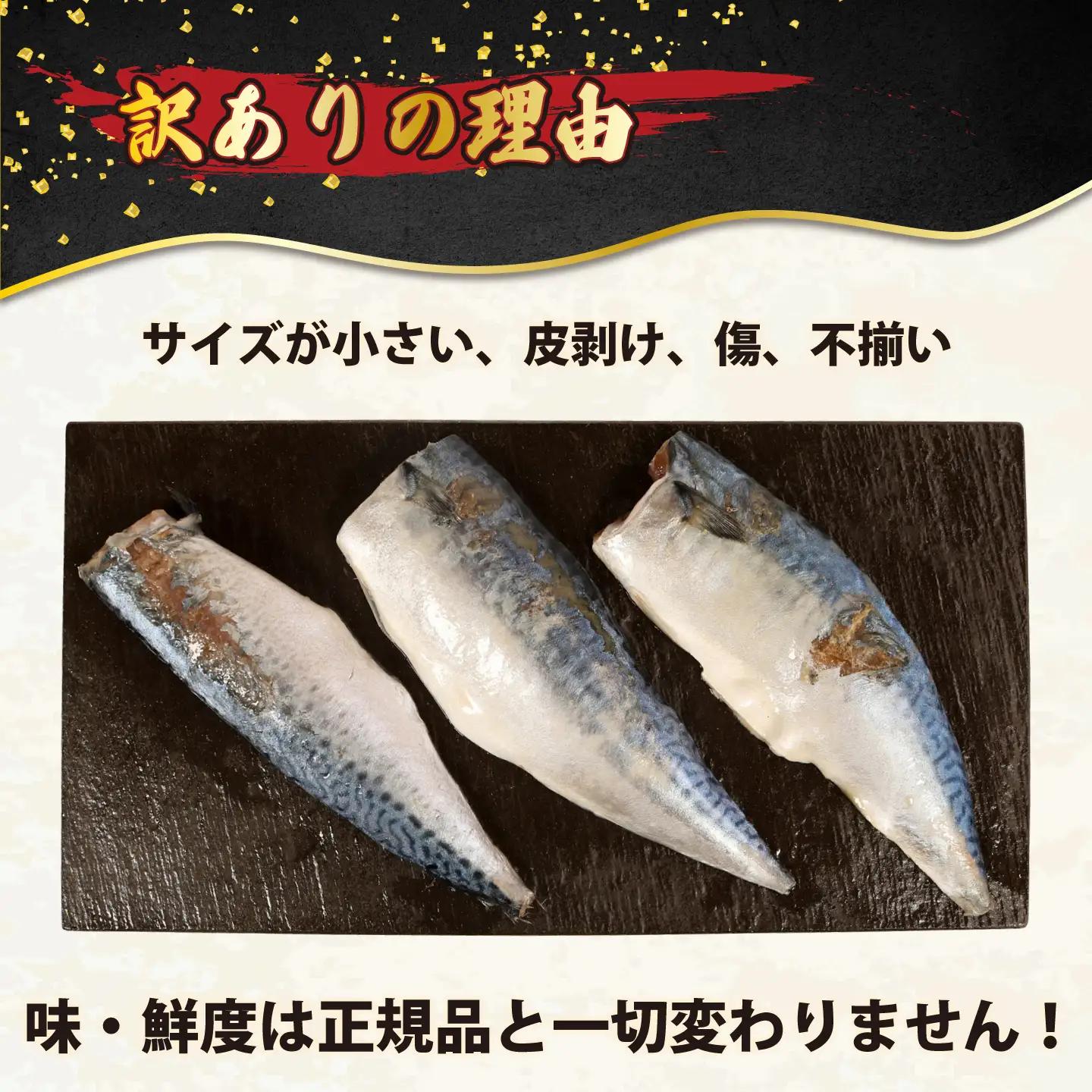 訳あり 国産 無塩さば 約2kg 小サイズ サバ
