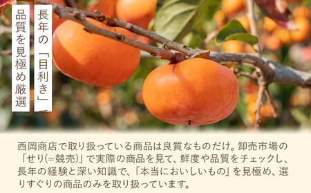 【2024年発送】和歌山の たねなし柿 秀品 約7.5Kg Ｌ～３Ｌサイズ カラーセンサー選果 （和歌山県九度山町産）