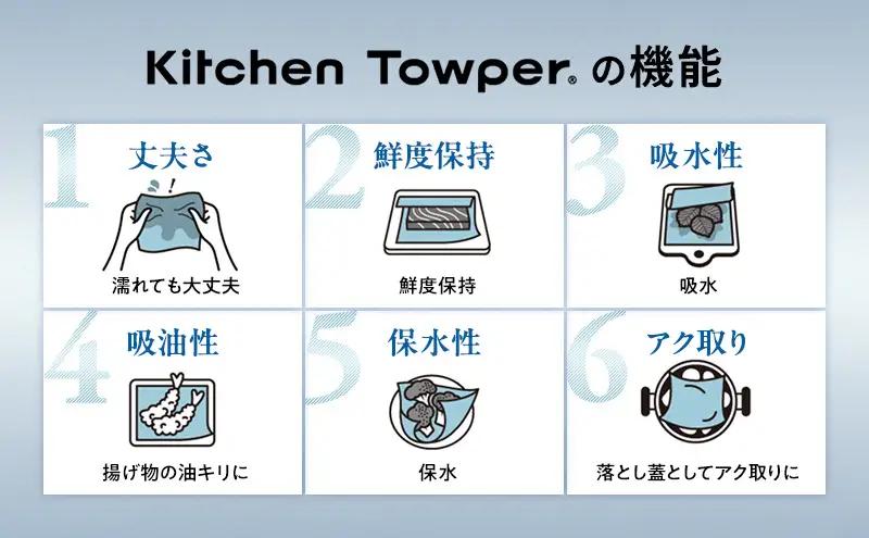 Kitchen Towper　BROWN-L　White キッチンペーパー キッチン用品 台所用品 静岡県 島田市
