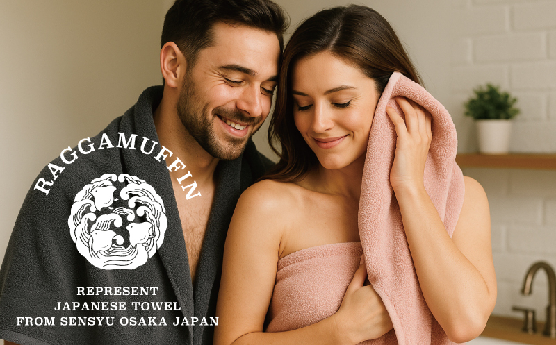 高級泉州タオル ラガマフィン バスタオル パープル 6枚 099H4137_イメージ3