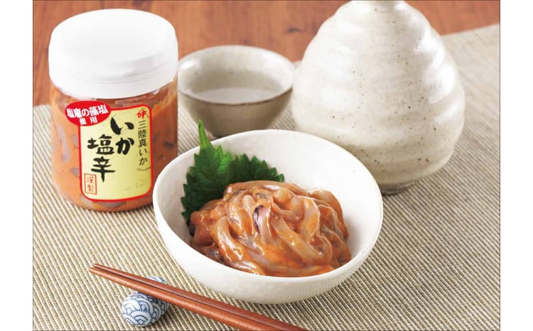 三陸産スルメイカ使用 塩辛 （170g×６個）｜ih00016-6 三陸産 手造り 海鮮 いか 旨辛 塩辛 烏賊 しおから うまい おつまみ 塩竈市 宮城県 平塚商店