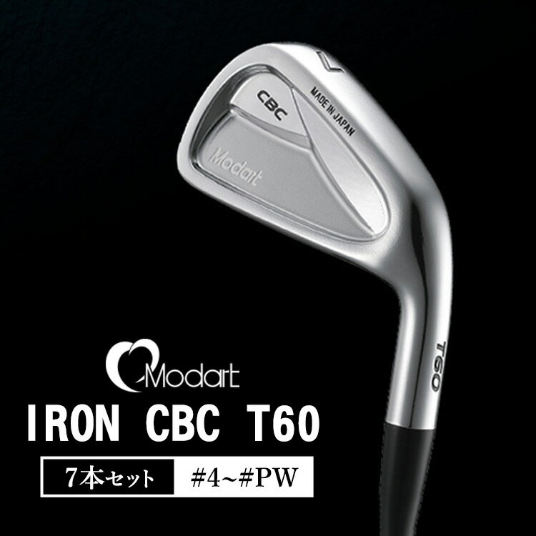 【ふるさと納税】MODART CBC T60アイアン #4~#PW ゴルフクラブ モダート