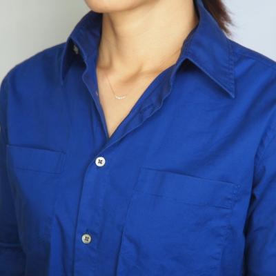 ふるさと納税 甲府市 K18PG 0.1ct ダイヤモンド アーチペンダントネックレス　FHH-019834 |  | 02