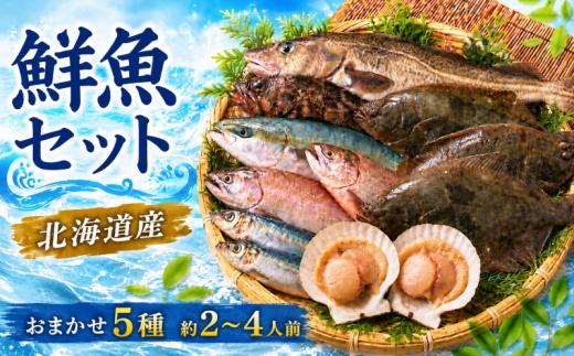 【国産ホタテ付き！】 北海道産 天然 鮮魚 おまかせ 5種 セット 詰め合わせ 約2~4人前 冷凍 下処理 済 切り身 国産 新鮮 鮮魚ボックス 鮮魚セット 煮付け 料理 食べ比べ 海鮮 下処理済み パック 包装 お手軽 手軽 魚 お魚 詰め合わせセット 魚詰め合わせ 冷凍魚 魚介類冷凍 魚介類 魚貝類 タラ ソイ ニシン カレイ サクラマス サケ 鮭 さけ ホタテ ほたて 帆立 北海道 標津町