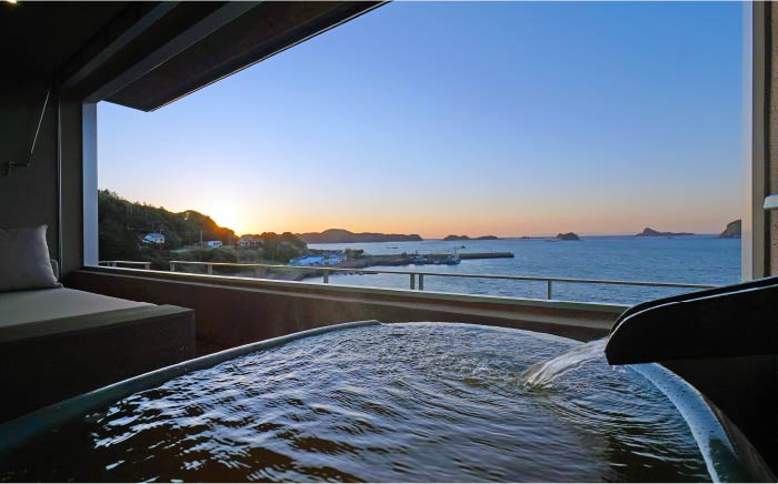 【2名様】離島唯一の”5つ星”旅館で極上ステイ（1泊2食付）※平日限定【壱岐リトリート海里村上】 [JEF001] 410000 410000円 41万円