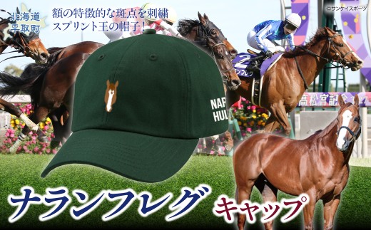 【ナランフレグ】キャップ 【ふるさと納税 人気 おすすめ ランキング 馬 競馬 競走馬 引退馬 ナランフレグ 帽子 ぼうし キャップ 日高 北海道 平取町 びらとり 送料無料】 BRTV351