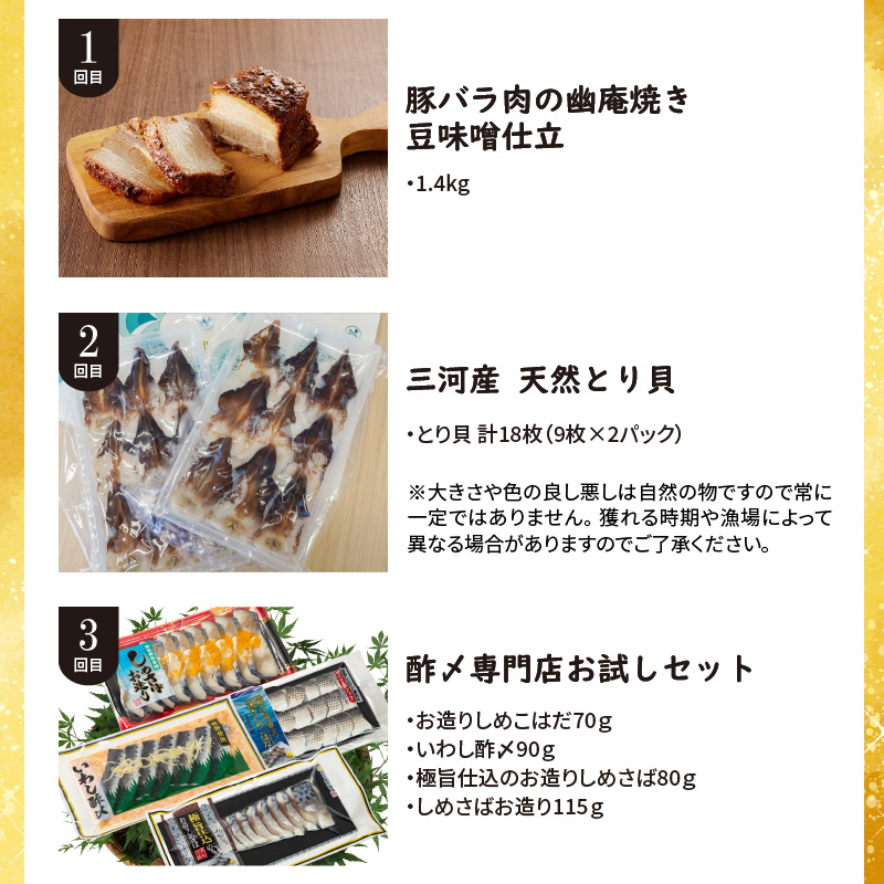 【全5回】お酒のおともに！厳選 おつまみの定期便　H028-083