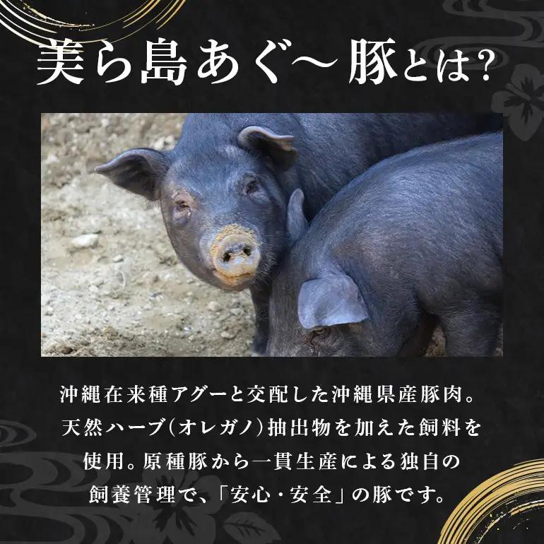 美ら島 あぐー豚 生ハム 計1400g ( 70g × 20パック ) na06-004