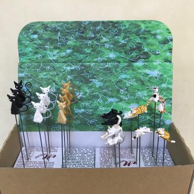 ふるさと納税 那珂川市 ネコがいっぱいピック 20本