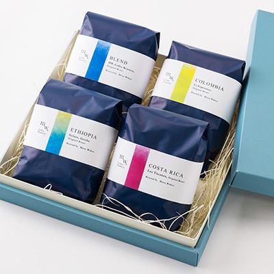 ふるさと納税 上郡町 自家焙煎コーヒー200g(中挽き)・『ブレンド』『スペシャリティコーヒー』4種の詰め合わせ |  | 03