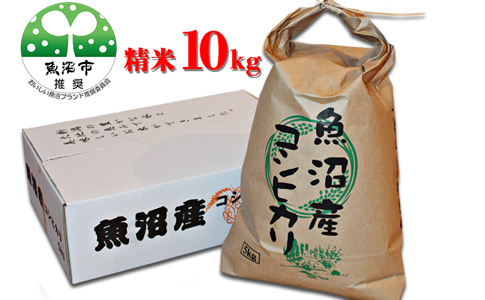 
[№5762-1140]【令和6年産　新米先行受付】【令和6年産】【農薬・化学肥料栽培期間中不使用・生態系保全・再生可能エネルギー・エコファーマー・生産工程管理】魚沼産コシヒカリ（精米・10kg）お米 コシヒカリ 精米 魚沼の米 魚沼産 新潟県
