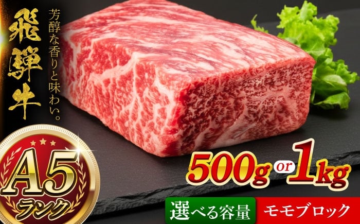 
                  【選べる容量】 A5等級 飛騨牛 モモブロック 瑞浪市 / マルチョウ渡辺精肉店 牛肉 和牛 国産 ギフト お取り寄せ [AZCW019]
                