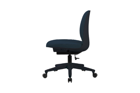 オフィスチェア イトーキ トルテU 【ブラック×ミッドナイトブルー】 【EI064W】 オフィス チェア 日本製