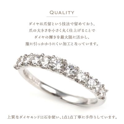 ふるさと納税 甲府市 プラチナ ダイヤモンドリング　R2579DI-P |  | 01
