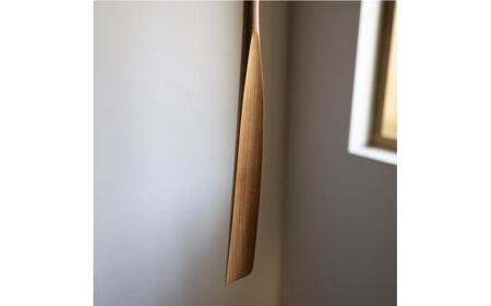 【受注生産】靴べら ブラックチェリー/oil finish(ラタン巻き) 1本 / 靴ベラ 靴べら 木製 ラタン ナチュラル 雑貨 靴 使いやすい おしゃれ インテリア 木目調 デザイン ギフト 贈答