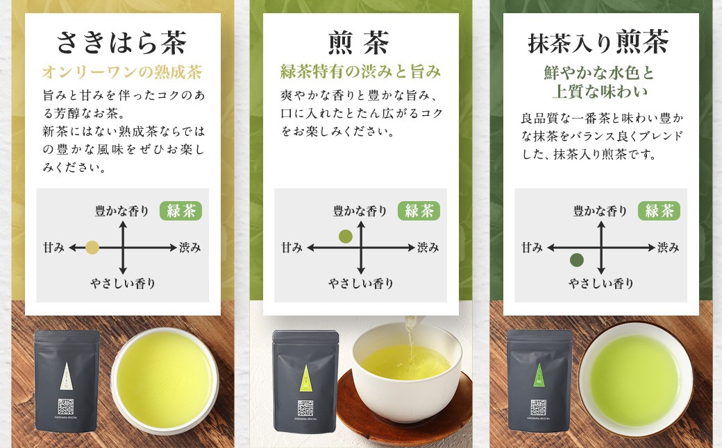 【お試し用】崎原製茶 ST1-9（9種セット）