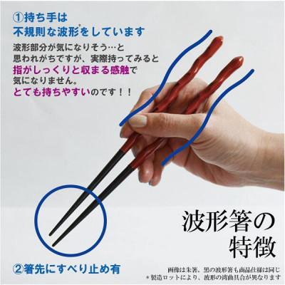 ふるさと納税 鯖江市 越前漆器　春秋蒔絵百合汁椀と波形箸の夫婦セット |  | 02