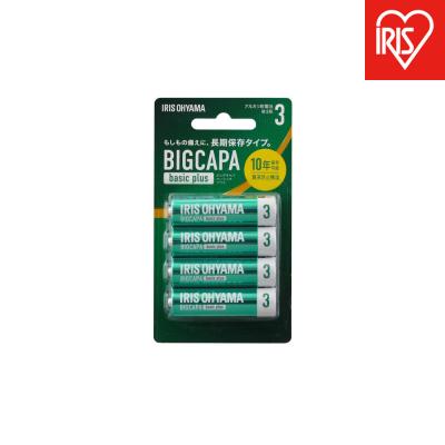 ふるさと納税 角田市 4本×12P BIGCAPA basic+ 単3アルカリ乾電池4本ブリスターパックLR6BbpB