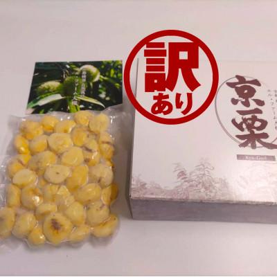 ふるさと納税 綾部市 【京栗】冷凍むき栗　500g(500g×1P)　氷蔵丹波栗【訳あり】