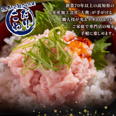 ふるさと納税 香南市 ネギトロ丼にも 訳ありネギトロ 小分け まぐろ セット 計700g 70g×10袋 da-0018 |  | 01