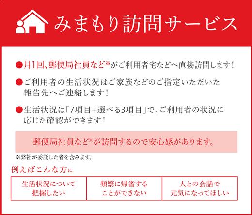 みまもり訪問サービス（12か月）【32008】