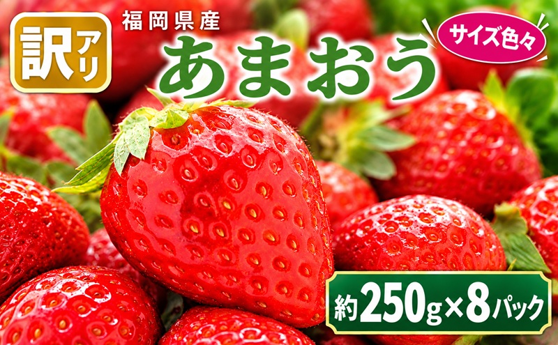 訳あり いちご 2027年2月下旬より発送 あまおう サイズ色々 8