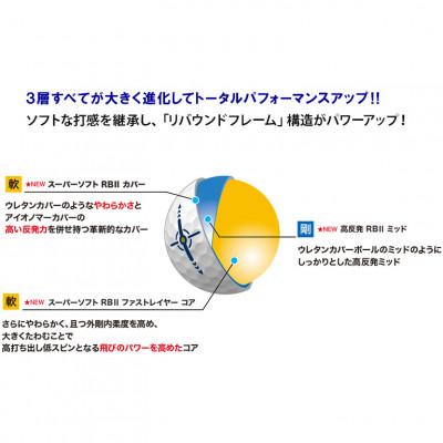 ふるさと納税 丹波市 ゴルフボール　ゼクシオリバウンドドライブII　Xマークエディション　ホワイト　3ダース |  | 02