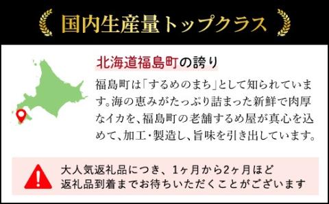 北海道福島町 大羽するめ 4～5号 10枚セット FKK013