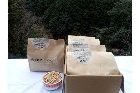 M210　森のねこトイレ２．５Ｌ×４袋