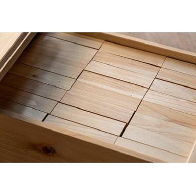 ふるさと納税 与謝野町 森の美しさを守る　与謝野ヒノキの木箱入り積木(240ピース) 　自然素材の子供用おもちゃ　キッズ向け |  | 01