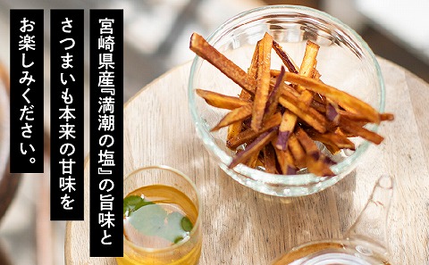 熟成さつまいもの塩けんぴ 90g　4袋入