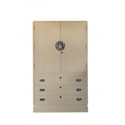 ふるさと納税 春日部市 春日部総桐胴厚衣装箪笥(八枚お盆ー3ツ小引き)