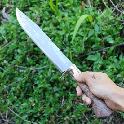 ふるさと納税 南国市 土佐鍛剣鉈 夏霞9寸 【ステンツバ輪】ダマスカス15層青2鋼(7+青2+7) 樫オイルステン柄 |  | 03