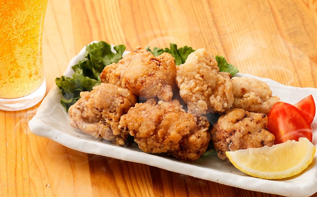 【訳あり】 出汁香る唐揚げ モモ ムネ ミックス 1kg （200g×5パック）