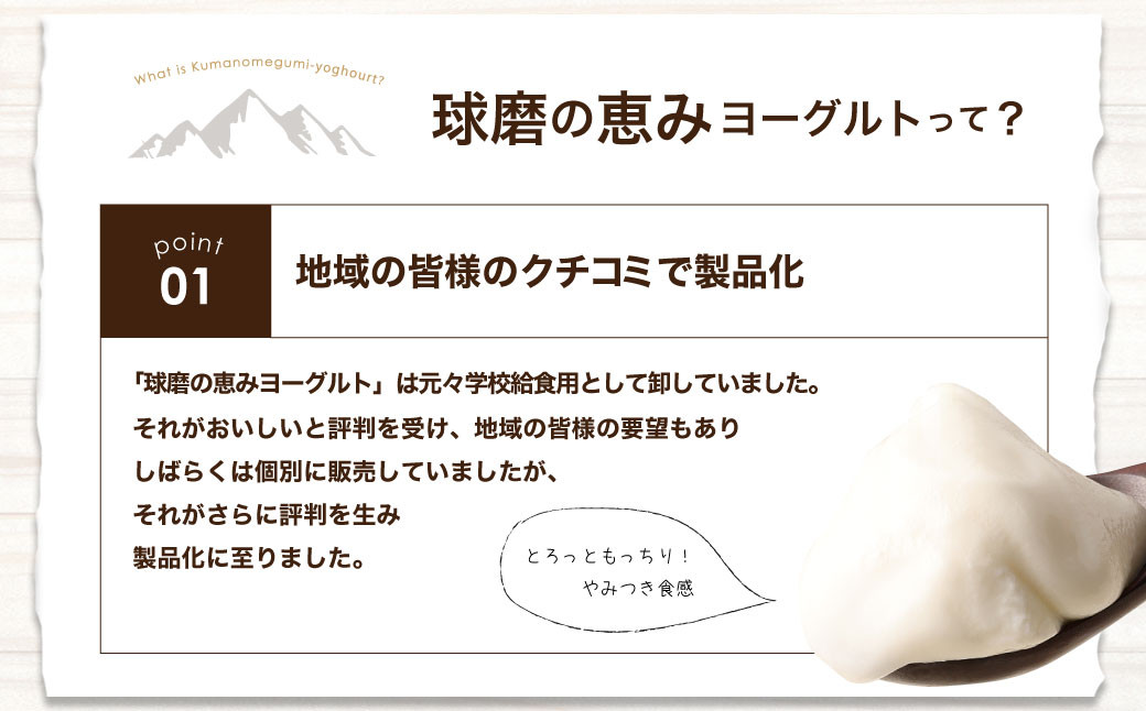 球磨の恵みヨーグルトセット 計4000g（加糖・砂糖不使用）1000g×各2個セット