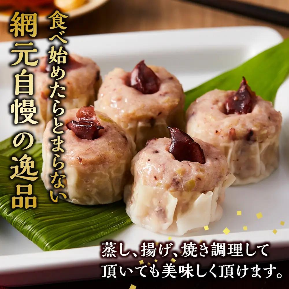 化粧箱入り！イカ屋が作ったイカたっぷり焼売セット(計24個・8個入×3セット) 【鳥取県 境港市】