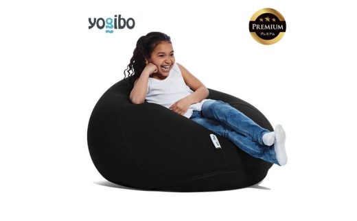 Yogibo Drop Premium（ヨギボー ドロップ プレミアム）ブラック